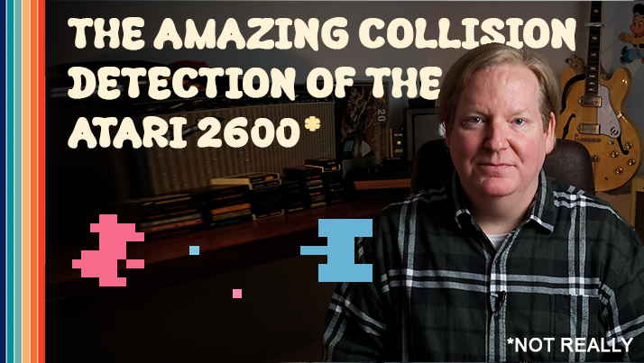 Learn how the ATARI 2600 handles collision detection and how the game Combat does boucing missiles