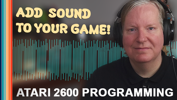 Learn how the to generate sound using the three audio registers on the ATARI 2600 game system