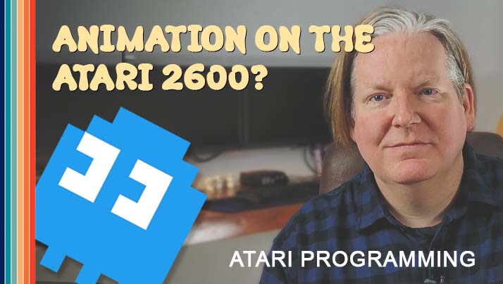 Learn more about how player graphic animation and pointers work on the Atari 2600